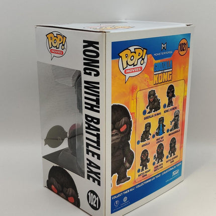 Funko Pop | #1021 Kong With Battle Axe (Flocked) | Godzilla vs Kong