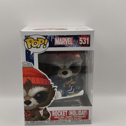 Funko Pop | #531 Rocket (Holiday) | Marvel