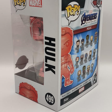 Funko Pop | #499 Hulk (Red Chrome) | Avengers Endgame