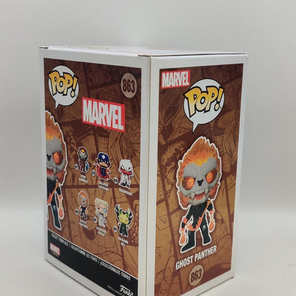Funko Pop | #863 Ghost Panther GITD | Marvel Infinity Warps