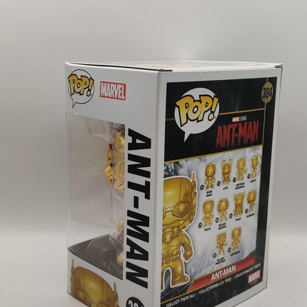 Funko Pop | #384 Ant-Man (Gold Chrome) | Marvel Studios