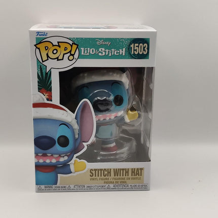 Funko Pop | #1503 Stitch with Hat | Lilo and Stitch
