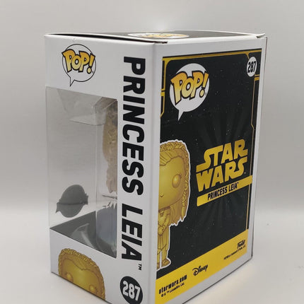 Funko Pop | #287 Princess Leia (Ewok Village) (Gold) | Star Wars