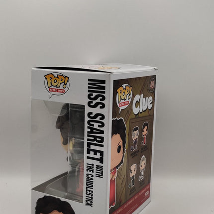 Funko Pop | #49 Miss Scarlet with the Candlestick | Clue