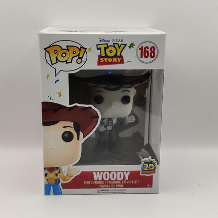 Funko Pop | #168 Woody (Grey) | Toy Story