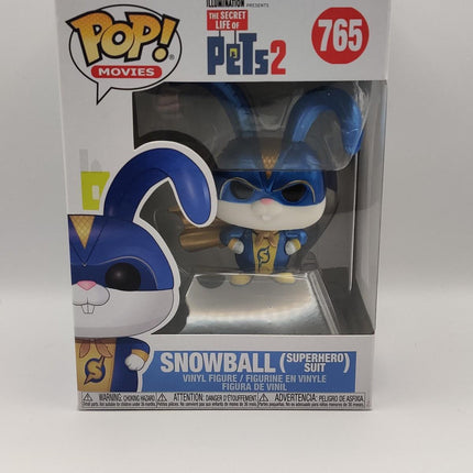 Funko Pop | #765 Snowball (Superhero Suit) | the secret life of pets 2