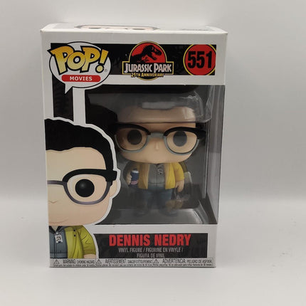 Funko Pop | #551 Dennis Nedry | Jurassic Park