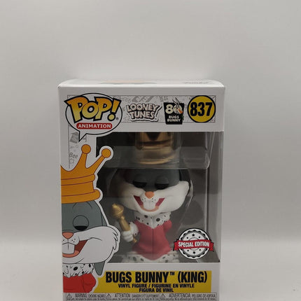Funko Pop | #837 Bugs Bunny (King) | Looney Tunes