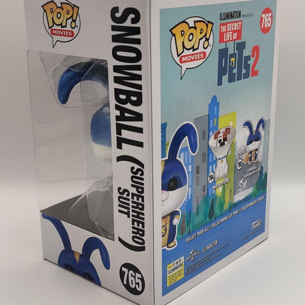 Funko Pop | #765 Snowball (Superhero Suit) | the secret life of pets 2