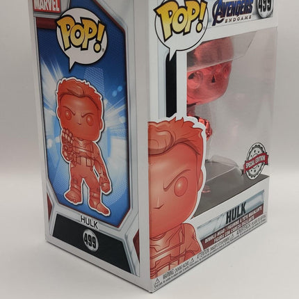 Funko Pop | #499 Hulk (Red Chrome) | Avengers Endgame