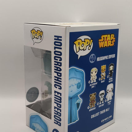 Funko Pop | #40 Holographic Emperor Palpatine GITD | Star Wars