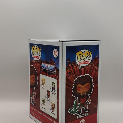 Funko Pop | #40 Grizzlor (Flocked) | Masters of the Universe