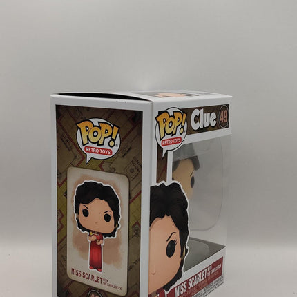 Funko Pop | #49 Miss Scarlet with the Candlestick | Clue