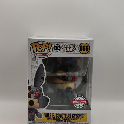 Funko Pop | #866 Wile E. Coyote As Cyborg | DC Looney Tunes