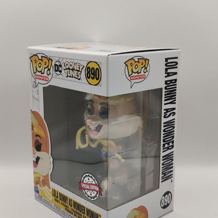 Funko Pop | #890 Lola Bunny as Wonder Woman | DC Looney Tunes