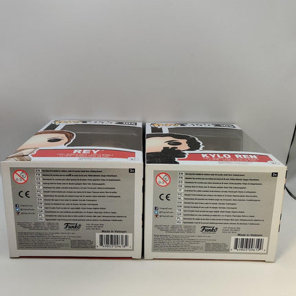 Funko Pop | #104 105 Rey and Kylo Ren Bundle | Star Wars