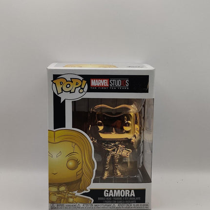 Funko Pop | #382 Gamora ( Chrome Gold) | Marvel Studios