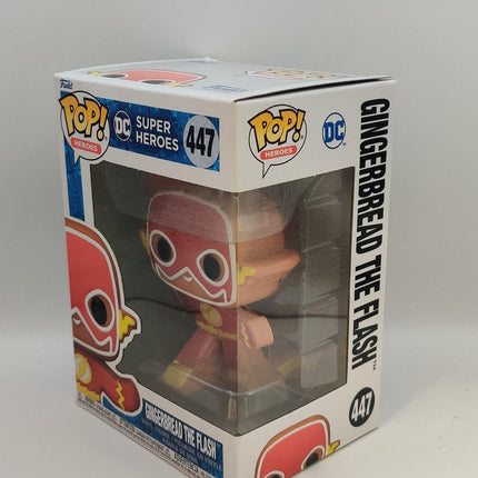 Funko Pop | #447 Gingerbread The Flash | DC Super Heroes