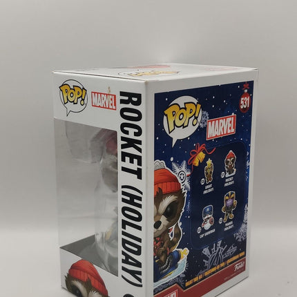 Funko Pop | #531 Rocket (Holiday) | Marvel