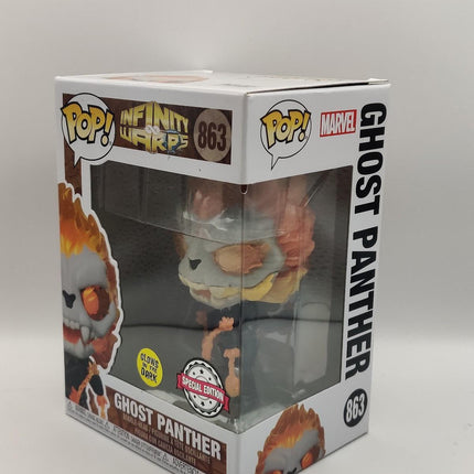 Funko Pop | #863 Ghost Panther GITD | Marvel Infinty Wars