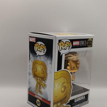Funko Pop | #382 Gamora ( Chrome Gold) | Marvel Studios