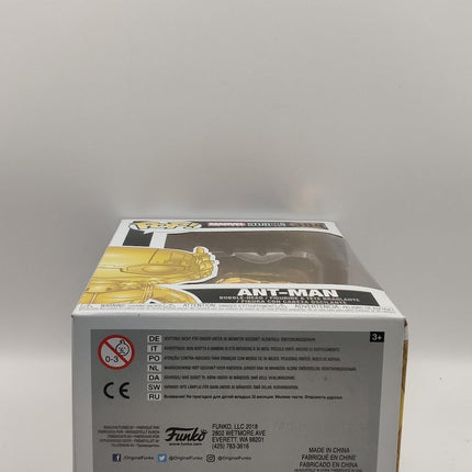 Funko Pop | #384 Ant-Man (Gold Chrome) | Marvel Studios