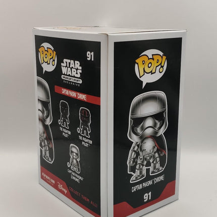 Funko Pop | #91 Captain Phasma (Chrome) | Star Wars