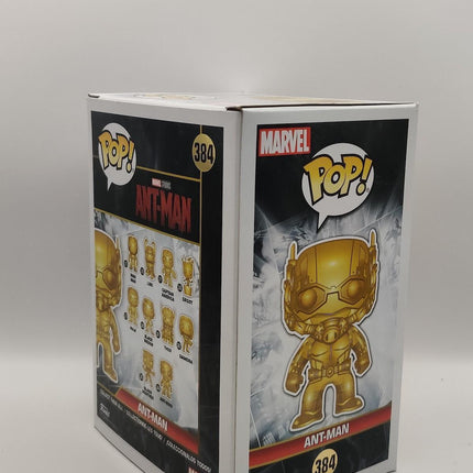 Funko Pop | #384 Ant-Man (Gold Chrome) | Marvel Studios