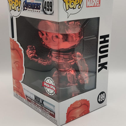 Funko Pop | #499 Hulk (Red Chrome) | Avengers Endgame