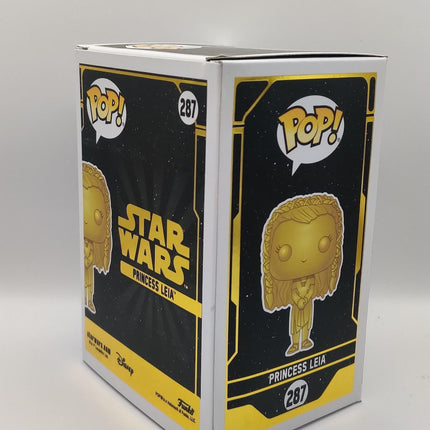 Funko Pop | #287 Princess Leia (Ewok Village) (Gold) | Star Wars