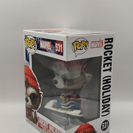 Funko Pop | #531 Rocket (Holiday) | Marvel