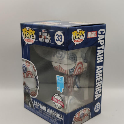 Funko Pop | #33 Captain America | Marvel Art Series