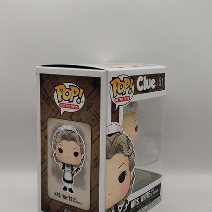 Funko Pop | #51 Mrs. White with the Wrench | Clue