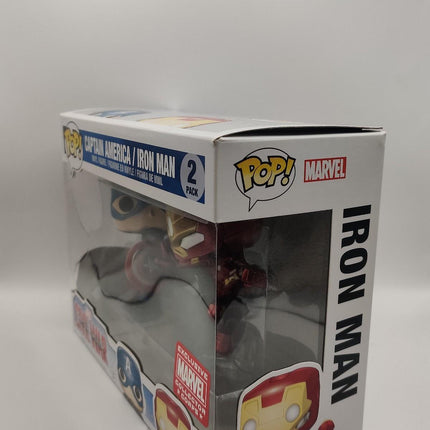 Funko Pop | #2 Pack Captain America/Ironman | MCU