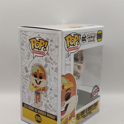 Funko Pop | #890 Lola Bunny as Wonder Woman | DC Looney Tunes