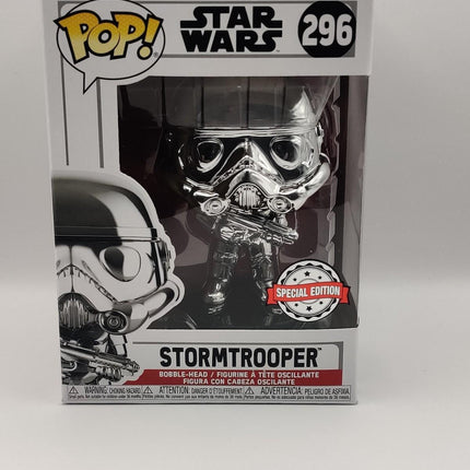 Funko Pop | #296 Stormtrooper ( Chrome) | Star Wars