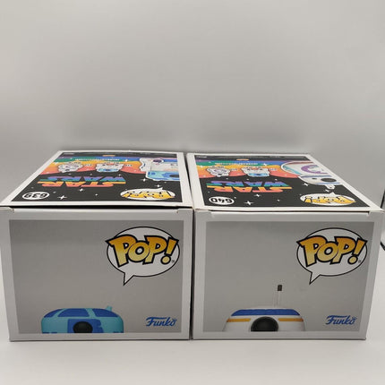Funko Pop | #639 and 640 Pride BB-8 and R2-D2 Bundle | Star wars