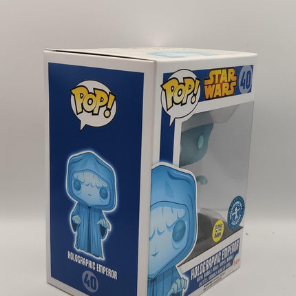 Funko Pop | #40 Holographic Emperor Palpatine GITD | Star Wars