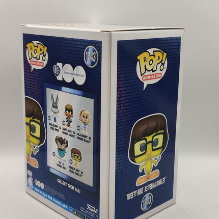 Funko Pop | #1243 Tweety Bird as Velma Dinkley | WB 100