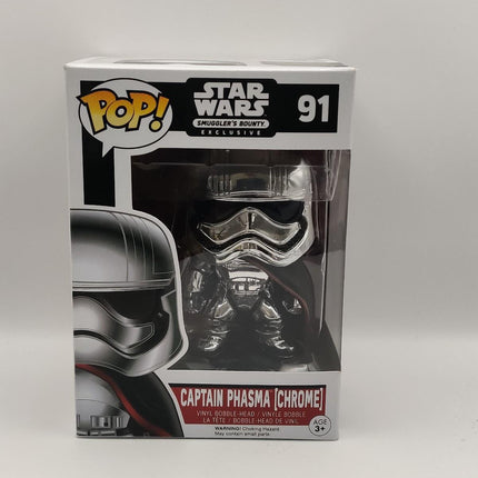 Funko Pop | #91 Captain Phasma (Chrome) | Star Wars