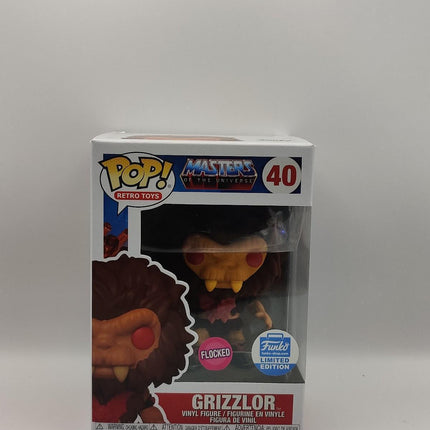 Funko Pop | #40 Grizzlor (Flocked) | Masters of the Universe