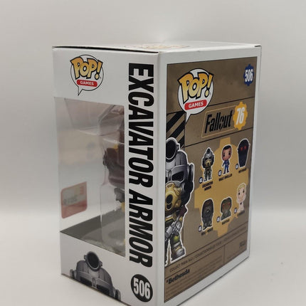 Funko Pop | #506 Excavator Armor (With Gun) | Fallout 76