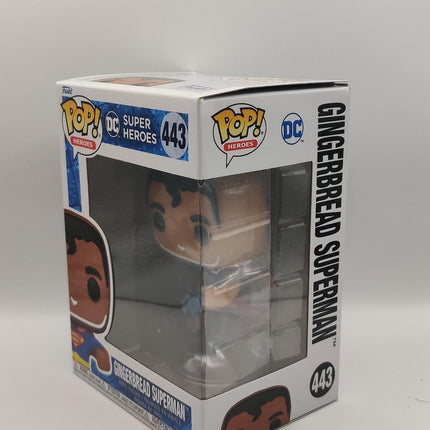Funko Pop | #443 Gingerbread Superman | DC