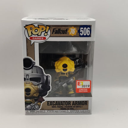 Funko Pop | #506 Excavator Armor (With Gun) | Fallout 76