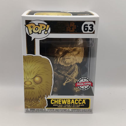 Funko Pop | #63 Chewbacca (Gold) | Star Wars