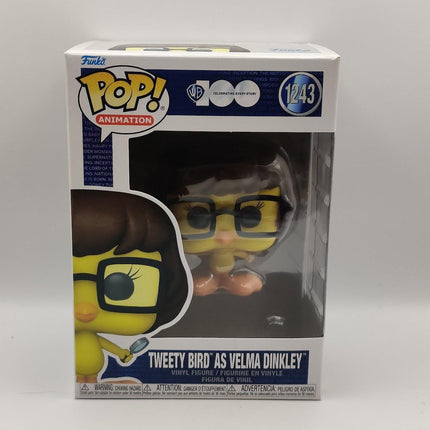 Funko Pop | #1243 Tweety Bird as Velma Dinkley | WB 100