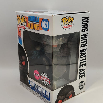 Funko Pop | #1021 Kong With Battle Axe (Flocked) | Godzilla vs Kong