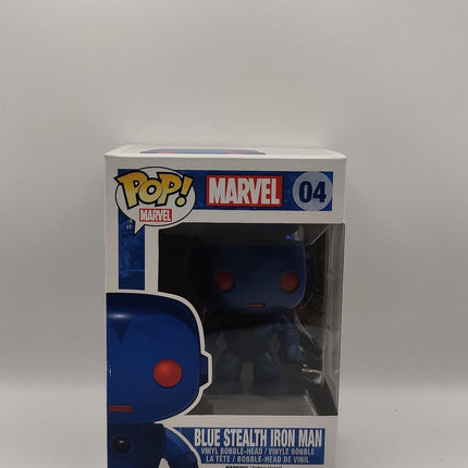 Funko Pop | #04 Blue Stealth Iron Man | Marvel