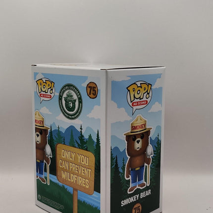 Funko Pop | #75 Smokey Bear (Flocked) | AD Icons