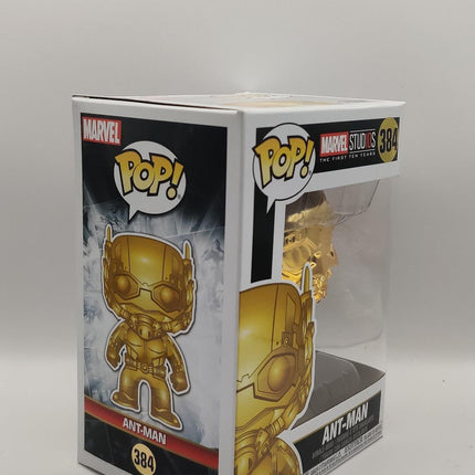 Funko Pop | #384 Ant-Man (Gold Chrome) | Marvel Studios